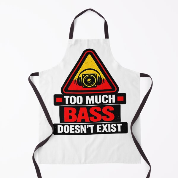Item preview, TOO MUCH BASS DOESN’T EXIST designed and sold by  ZenRave Designs.