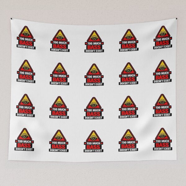 Item preview, TOO MUCH BASS DOESN’T EXIST designed and sold by  ZenRave Designs.