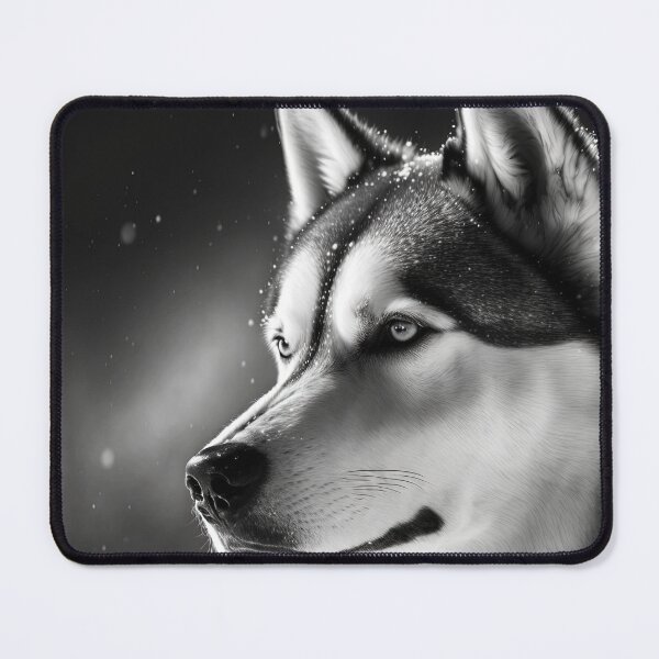 Item preview, A beautiful husky in the winter. designed and sold by DSAHART.