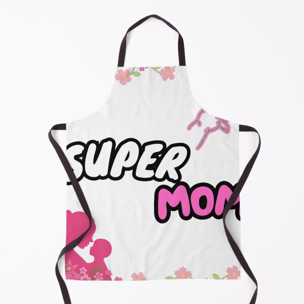 Item preview, Super Mom Pink Floral Mothers Day Gift — Cute Floral Mom Mug Sticker Shirt designed and sold by Artsy BE.