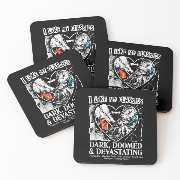 Item preview, I Like My Classics Dark Doomed And Devastating Gothic Literature designed and sold by Fenay Designs.