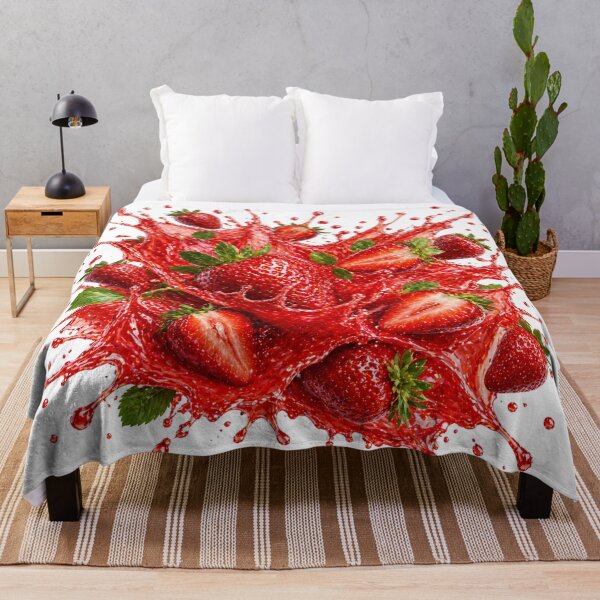 Item preview, Strawberry Splash Art designed and sold by AureliasDesignStudio.