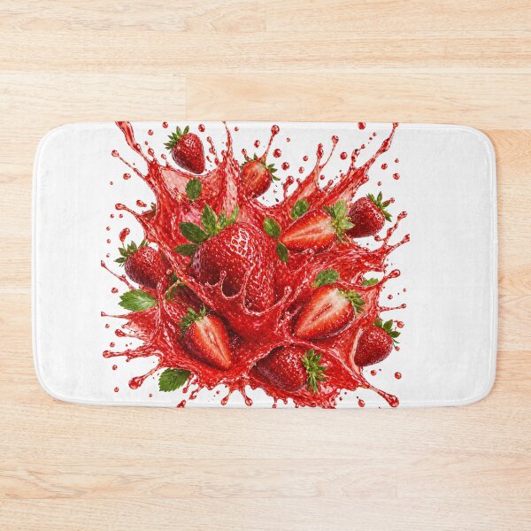 Item preview, Strawberry Splash Art designed and sold by AureliasDesignStudio.