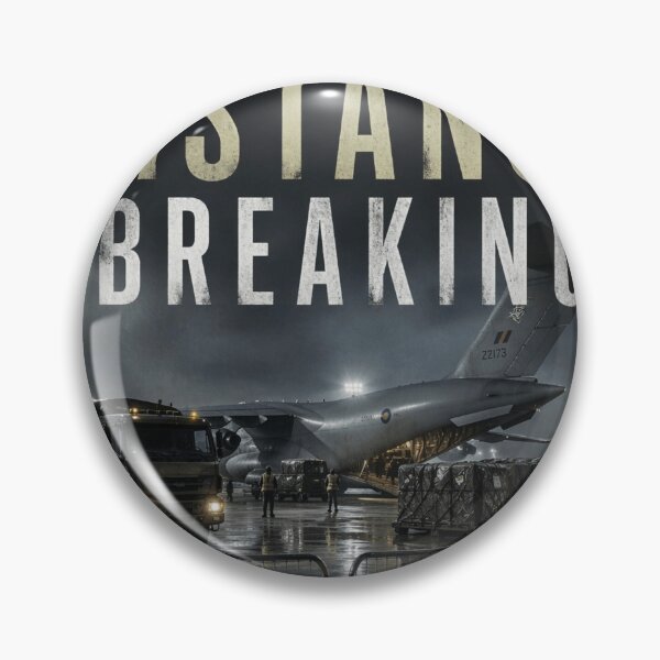 Item preview, Managed Distance Breaking Book Cover | Modern War Fiction Military Aviation Print designed and sold by Element Horizon Studio.