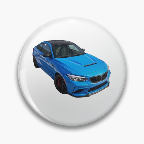 Item preview, Blue Sports Coupe Front Right View Vector Art designed and sold by NikksGarage.