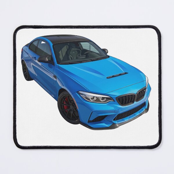 Item preview, Blue Sports Coupe Front Right View Vector Art designed and sold by NikksGarage.
