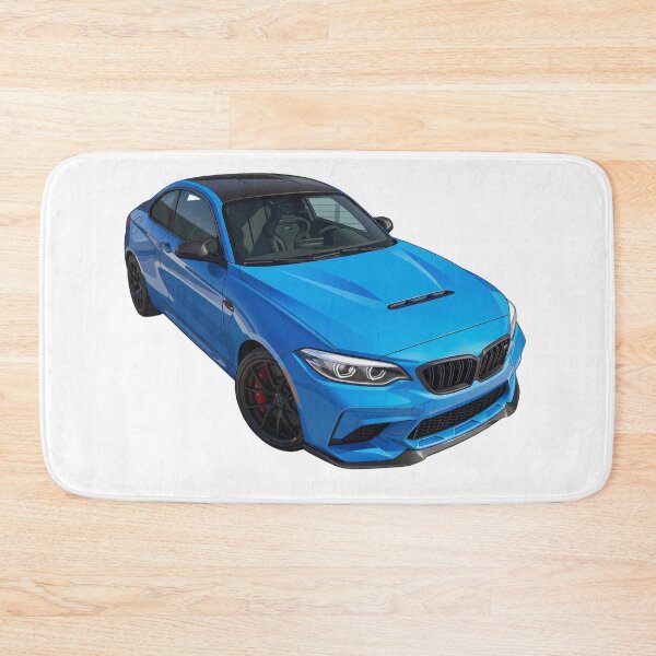 Item preview, Blue Sports Coupe Front Right View Vector Art designed and sold by NikksGarage.