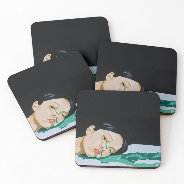 Item preview, Reclining portrait with a flowery tear designed and sold by pencilIDK.