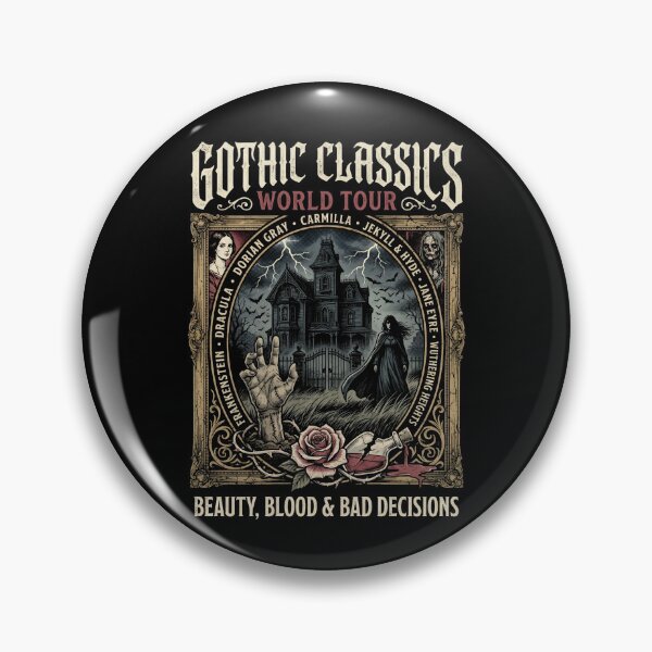 Item preview, Gothic Classics World Tour Beauty Blood And Bad Decisions designed and sold by Fenay Designs.