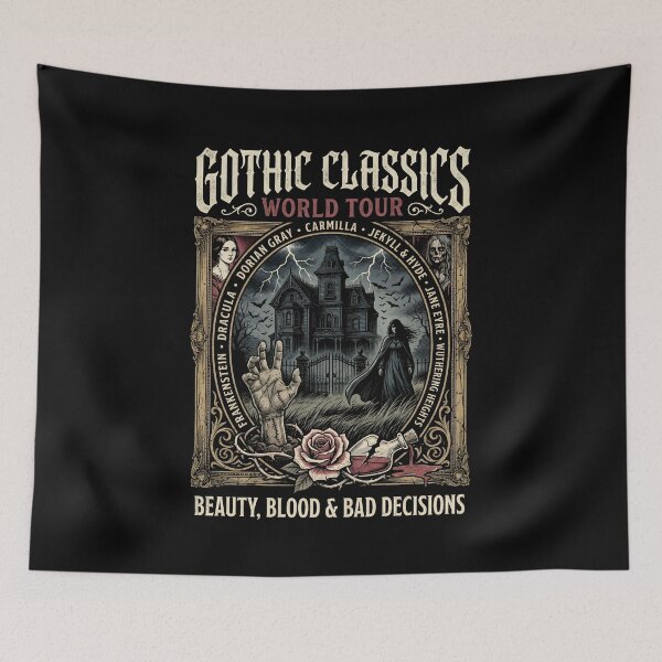 Item preview, Gothic Classics World Tour Beauty Blood And Bad Decisions designed and sold by Fenay Designs.
