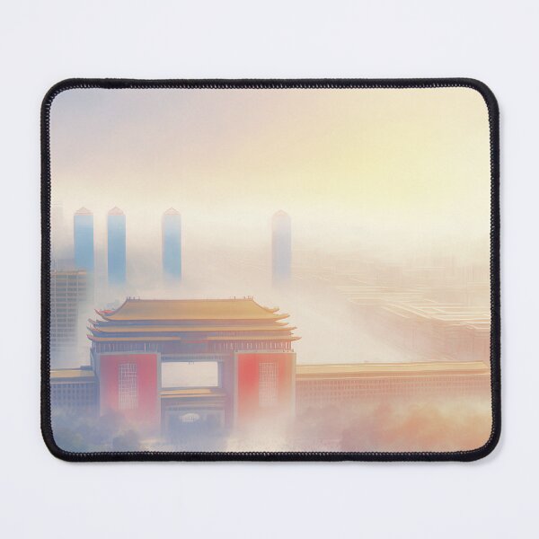 Item preview, A beautiful watercolour Beijing, China metropolitan area. designed and sold by DSAHART.