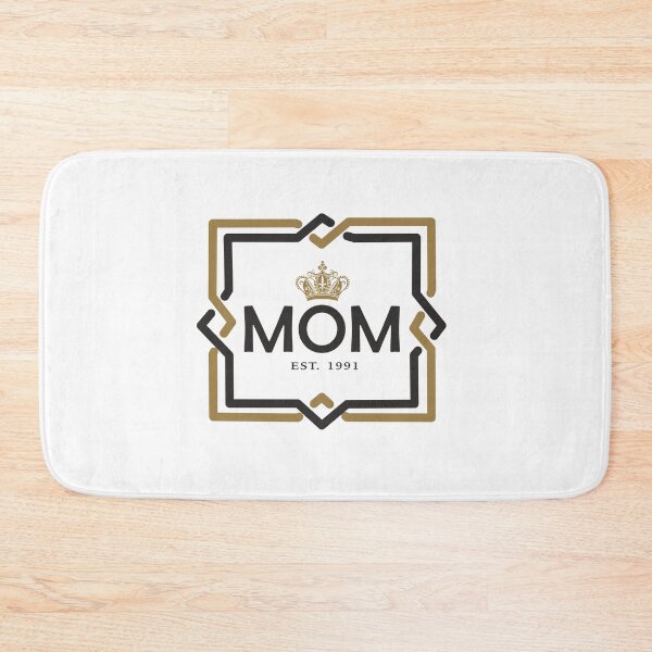 Item preview, Mom Established 1991 Modern Royal Badge designed and sold by ElisabethRaven.
