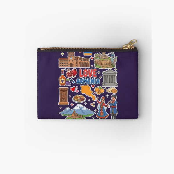 Item preview, Love Armenia - Cultural Heritage Icons & Landmark Sticker Art designed and sold by mashmosh.