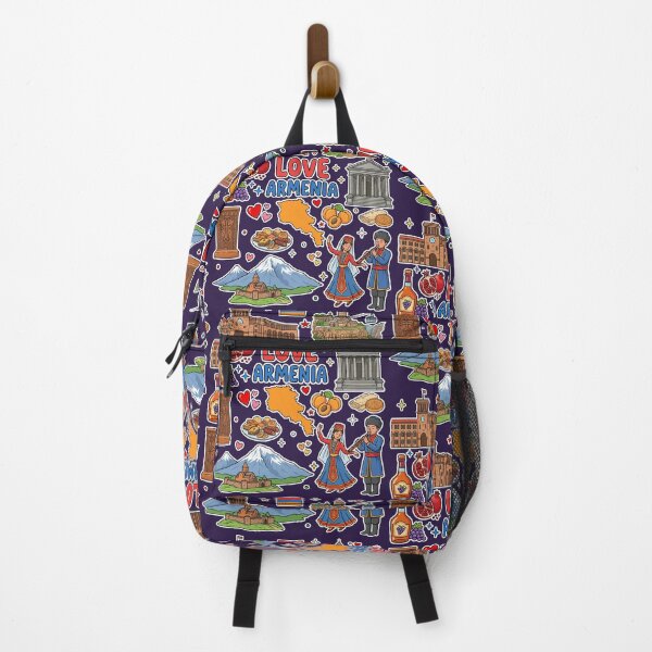 Item preview, Love Armenia - Cultural Heritage Icons & Landmark Sticker Art designed and sold by mashmosh.