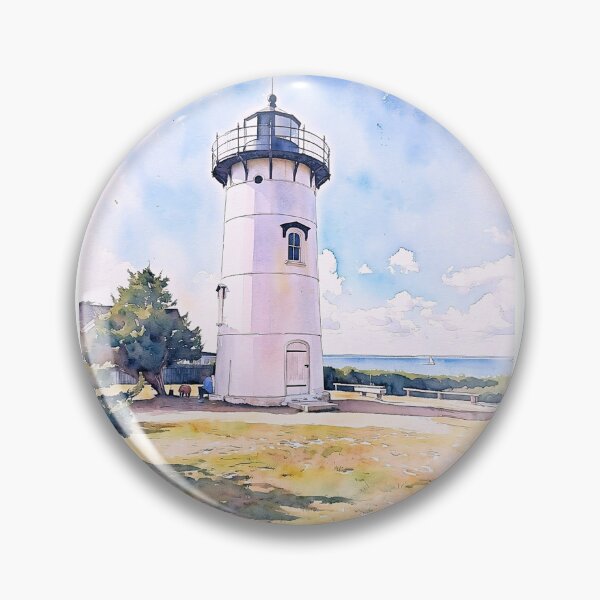 Item preview, East Chop Lighthouse Oak Bluffs Massachusetts  designed and sold by Vermont Gifts and Art.