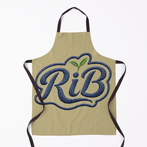 Item preview, Deep Navy Ribbed Sprout Urban Biology Script designed and sold by Rib-Brand.