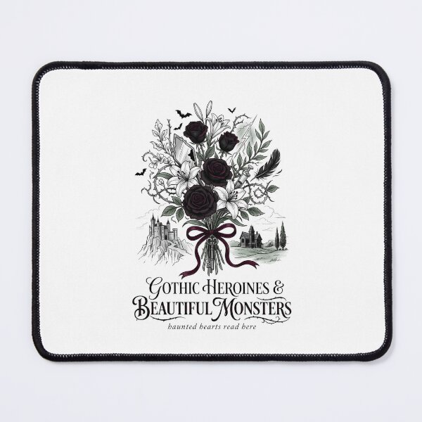 Item preview, Gothic Heroines And Beautiful Monsters Haunted Hearts Read Here designed and sold by Fenay Designs.