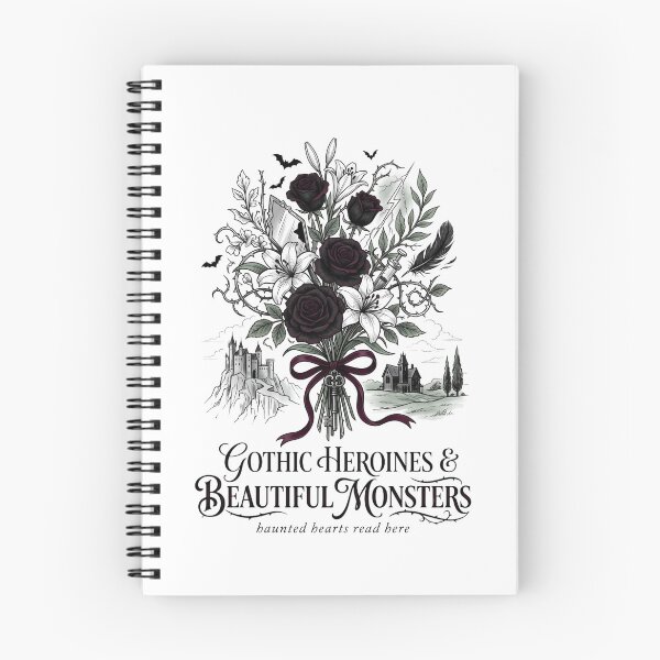Item preview, Gothic Heroines And Beautiful Monsters Haunted Hearts Read Here designed and sold by Fenay Designs.
