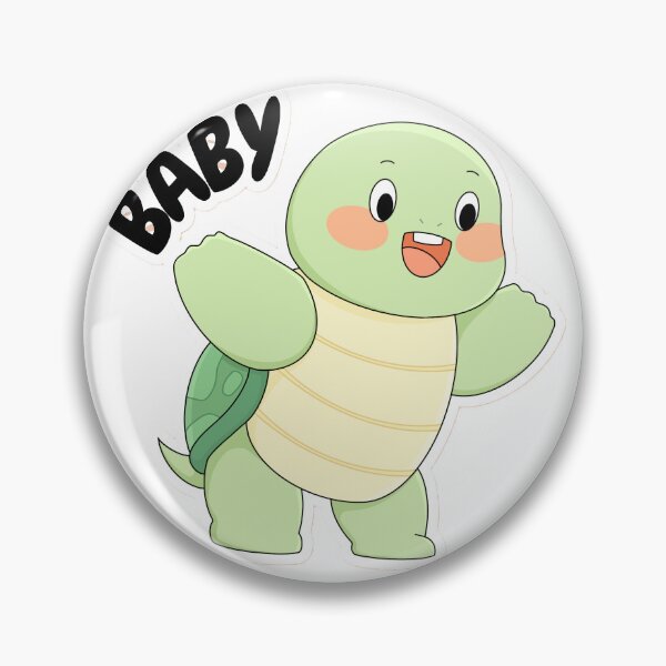 Item preview, Cute Baby Turtle  designed and sold by SoftAuraStudi0.