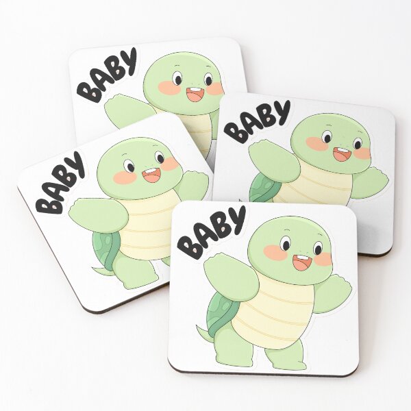 Item preview, Cute Baby Turtle  designed and sold by SoftAuraStudi0.