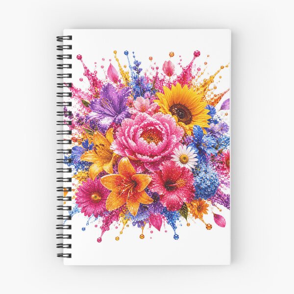 Item preview, Colorful Flower Splash Art designed and sold by AureliasDesignStudio.