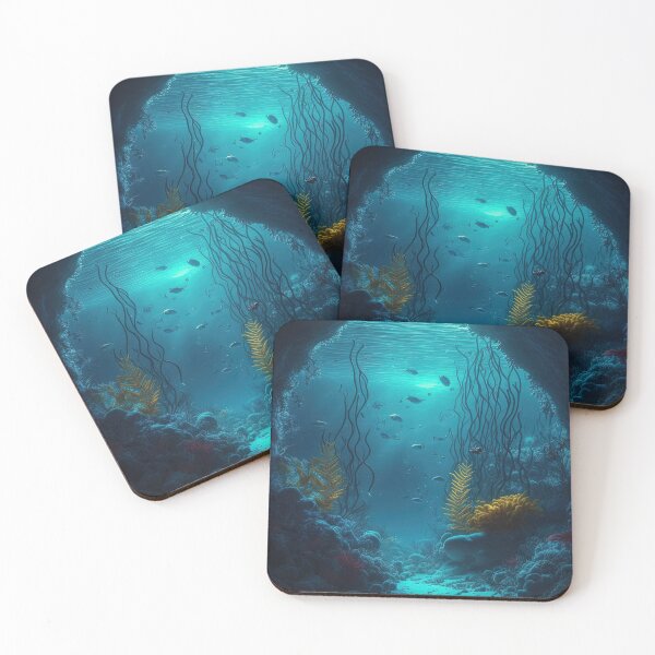 Item preview, A Captivating Underwater Fantasy World, Veiled in Mystery designed and sold by DSAHART.