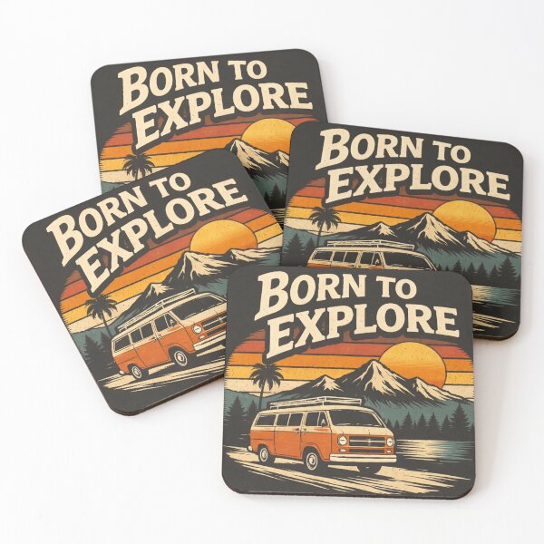 Item preview, Born to explore designed and sold by NORDIKEBEC.