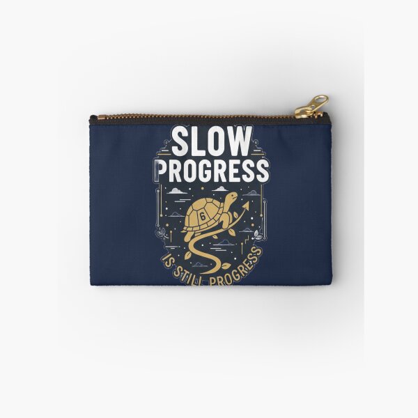 Item preview, Slow Progress Is Still Progress Turtle Motivation T-Shirt designed and sold by ArthUpscale.