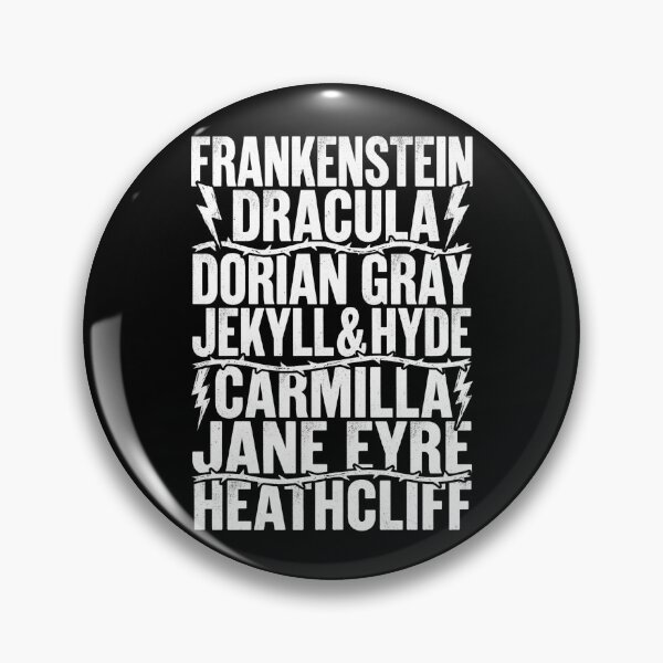 Item preview, Frankenstein Dracula Dorian Gray Jekyll Hyde Carmilla Jane Eyre Heathcliff designed and sold by Fenay Designs.