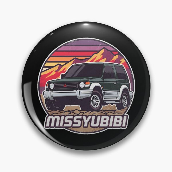 Item preview, Retro Pajero MISSYUBIBI Mountain Sunset Green designed and sold by Off-Road-Zone.