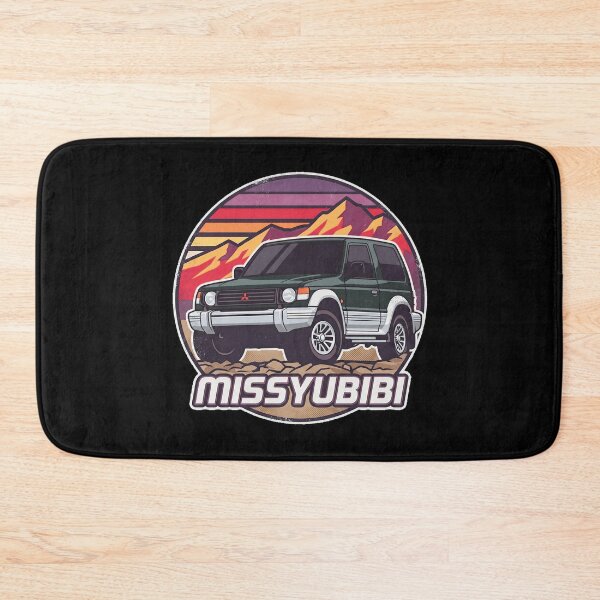 Item preview, Retro Pajero MISSYUBIBI Mountain Sunset Green designed and sold by Off-Road-Zone.