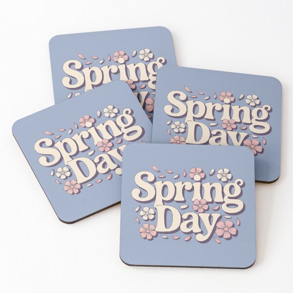 Item preview, Spring Day Floral Retro Typography Pastel Bloom designed and sold by Meivelle.