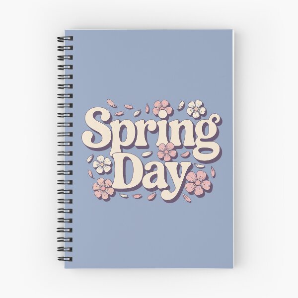 Item preview, Spring Day Floral Retro Typography Pastel Bloom designed and sold by Meivelle.