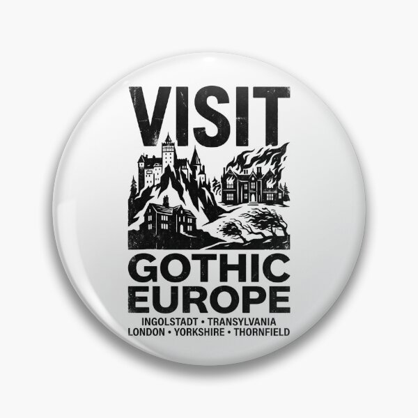 Item preview, Visit Gothic Europe Ingolstadt Transylvania London Yorkshire Thornfield designed and sold by Fenay Designs.