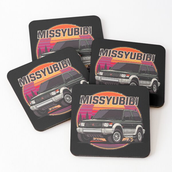 Item preview, Pajero MISSYUBIBI Mountain Retro Sunset Green designed and sold by Off-Road-Zone.