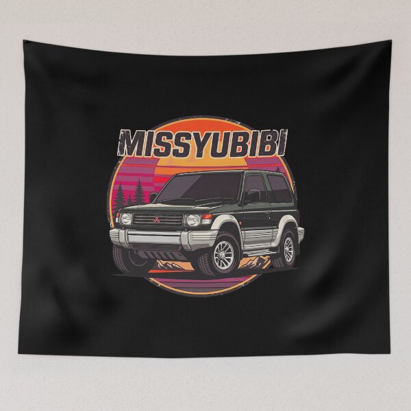 Item preview, Pajero MISSYUBIBI Mountain Retro Sunset Green designed and sold by Off-Road-Zone.