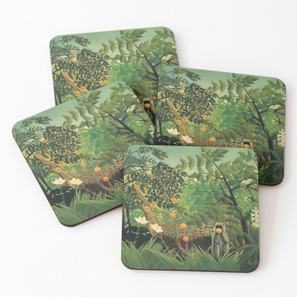 Item preview, Exotic Landscape Jungles Henri Rousseau Art designed and sold by ArtUnova.