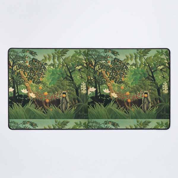 Item preview, Exotic Landscape Jungles Henri Rousseau Art designed and sold by ArtUnova.