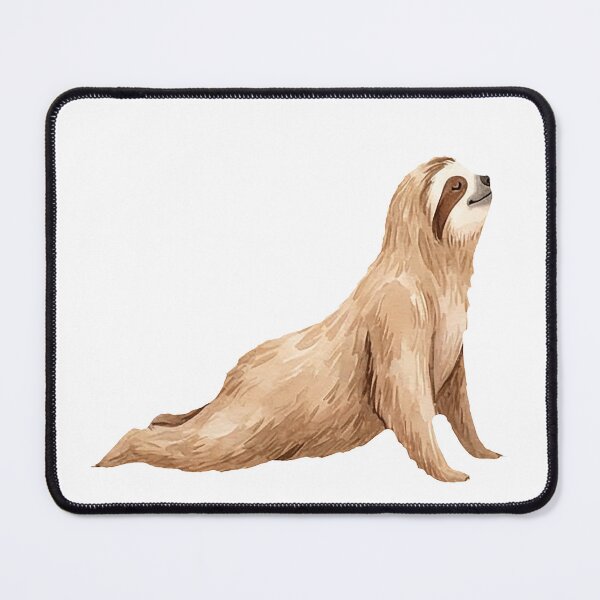 Item preview, Sloth Yoga Pose #04: Soft Backbend Pose designed and sold by Quiet Joy Studio.