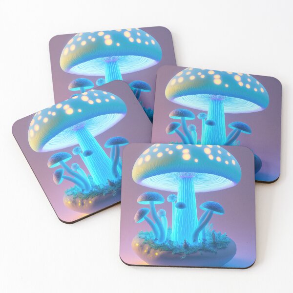Item preview, A beautiful mushroom with glowing pastel colours. designed and sold by DSAHART.