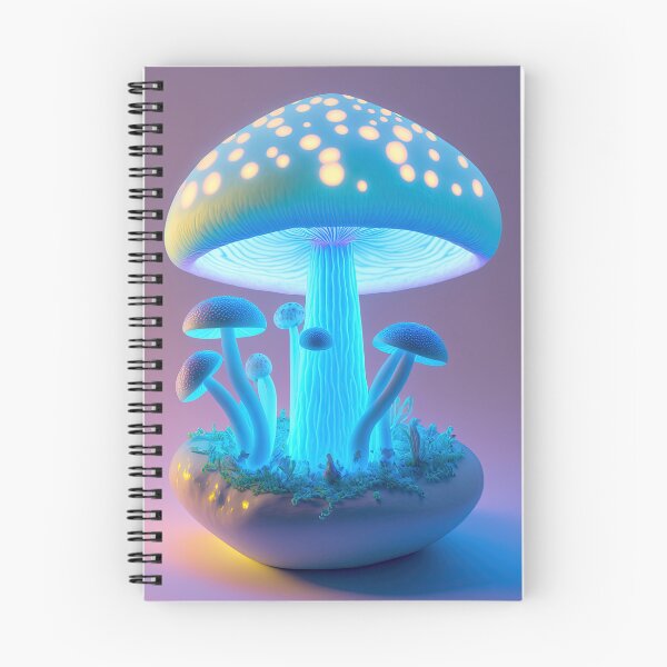Item preview, A beautiful mushroom with glowing pastel colours. designed and sold by DSAHART.