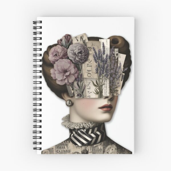 Item preview, Victorian Botanical Collage Portrait designed and sold by AngelinArts.