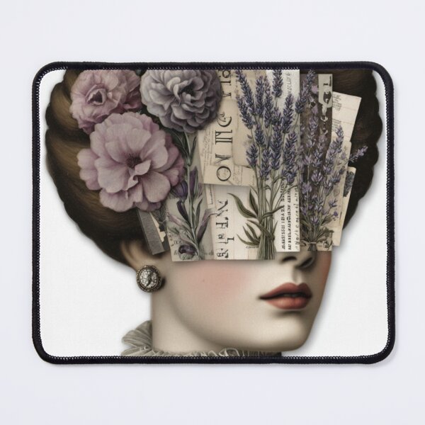 Item preview, Victorian Botanical Collage Portrait designed and sold by AngelinArts.