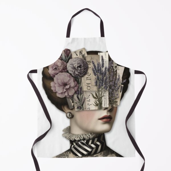 Item preview, Victorian Botanical Collage Portrait designed and sold by AngelinArts.