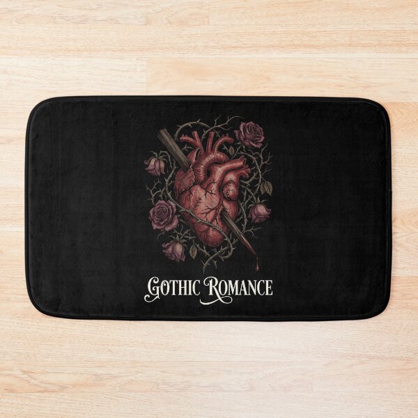 Item preview, Gothic Romance Frankenstein Heart Roses Dark Literature Design designed and sold by Fenay Designs.