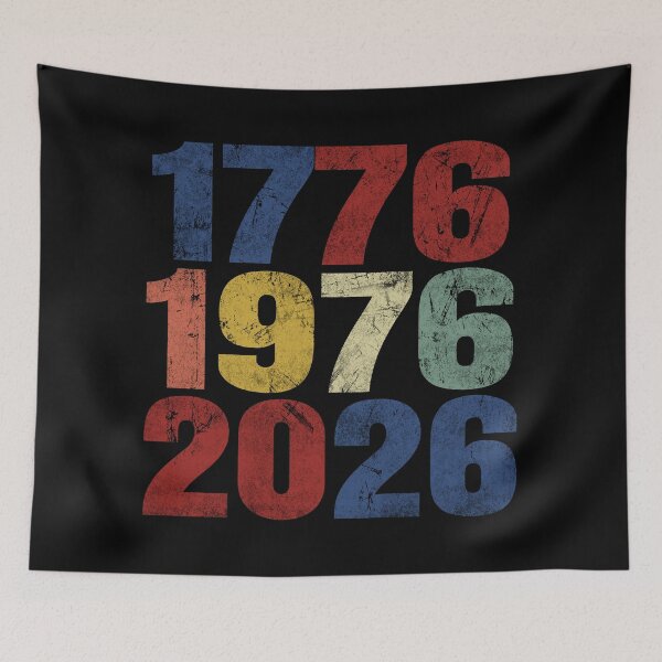 Item preview, 1776, 1976, 2026: A Historic 50th Birthday Celebration. vintage. designed and sold by EunsooLee.
