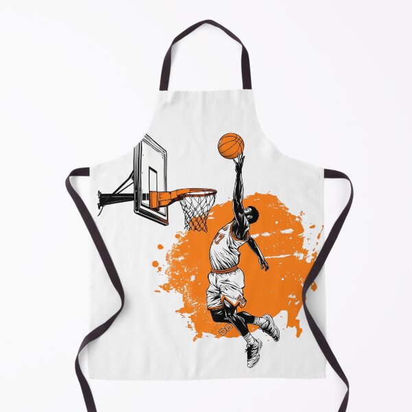 Item preview, Epic Basketball Slam Dunk Action Comic Style Orange Splash Design designed and sold by DesignArtist.ia.