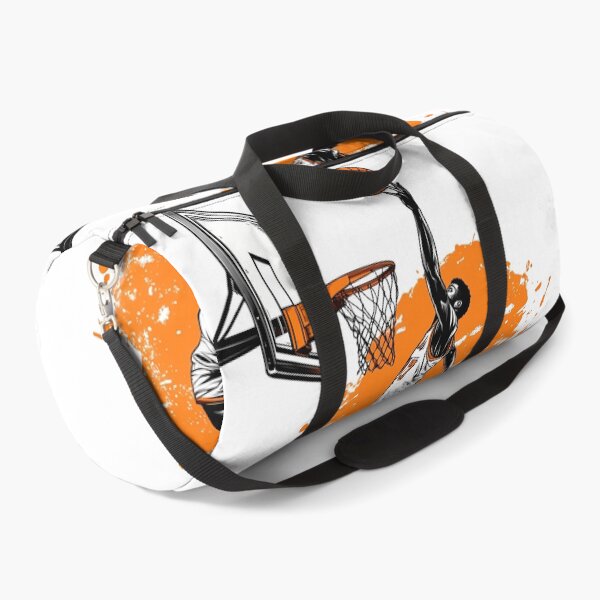 Item preview, Epic Basketball Slam Dunk Action Comic Style Orange Splash Design designed and sold by DesignArtist.ia.