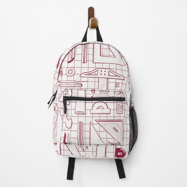 Item preview, Architectural Drafting Tools - Red Tone Line Art designed and sold by LizuliArt.