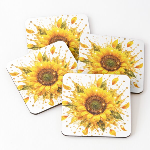Item preview, Sunflower Splash Art designed and sold by AureliasDesignStudio.